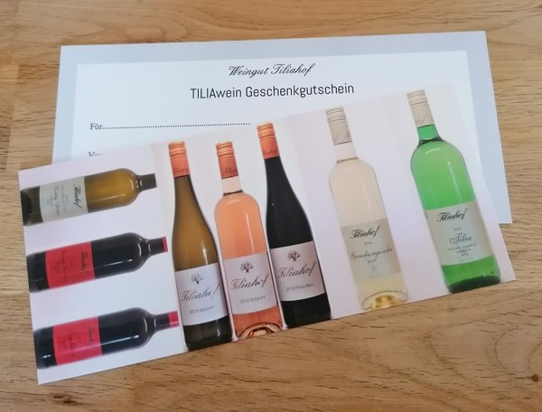Wein-Geschenk-Gutschein
